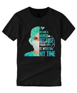 I Love Became A Nurse smooth T Shirt