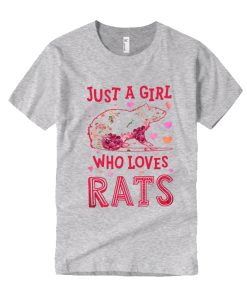 Just a Girl Who Loves Rats smooth T Shirt