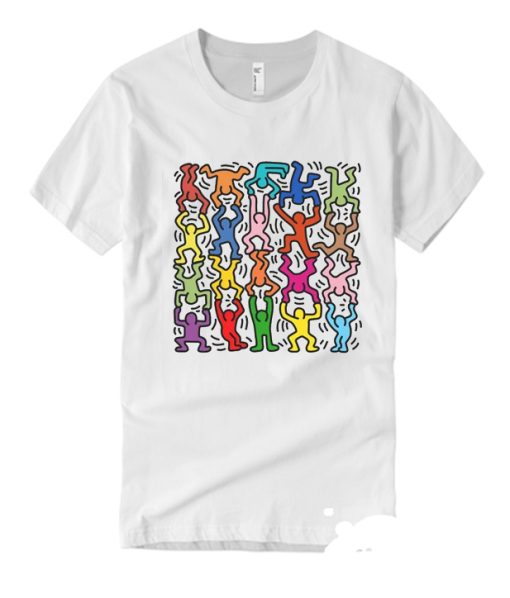 Keith Haring Acrobats smooth T Shirt