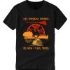 My Broom Broke So Now I Ride Horse Bloodmoon Halloween smooth T Shirt