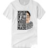 Notorius RBG Ruth Bader Ginsburg Emoji smooth T Shirt