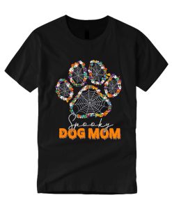 Spooky Dog Mom Halloween smooth T Shirt