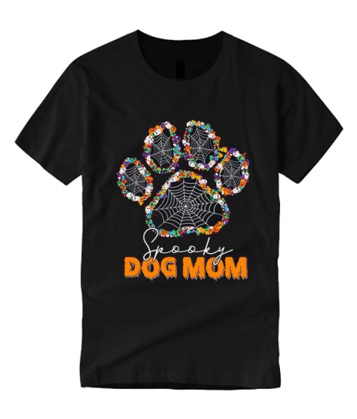 Spooky Dog Mom Halloween smooth T Shirt