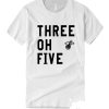 Three Oh Five Miami Heat smooth T Shirt
