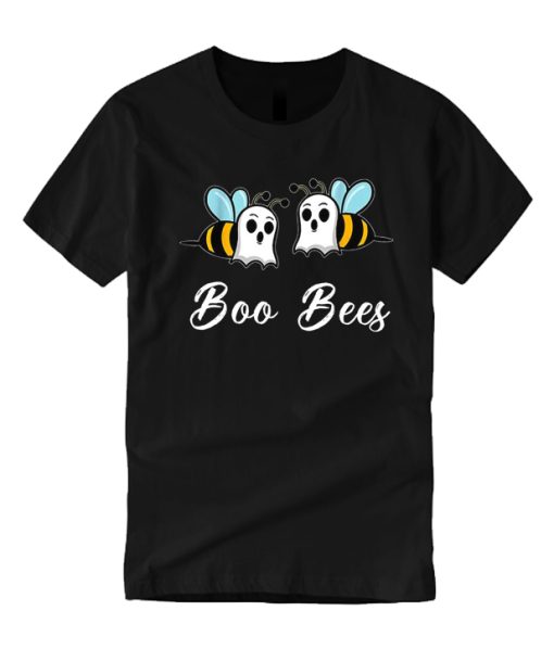 Boo Bees Halloween Black smooth T Shirt