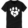 Dalmatian Love Dog Paws smooth T Shirt