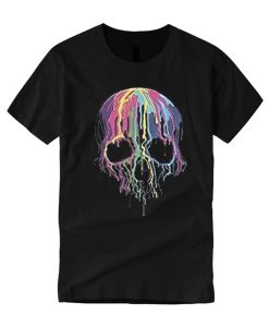 Dripping Skull smooth T Shirt