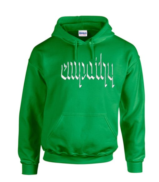 Empathy Green smooth Hoodie