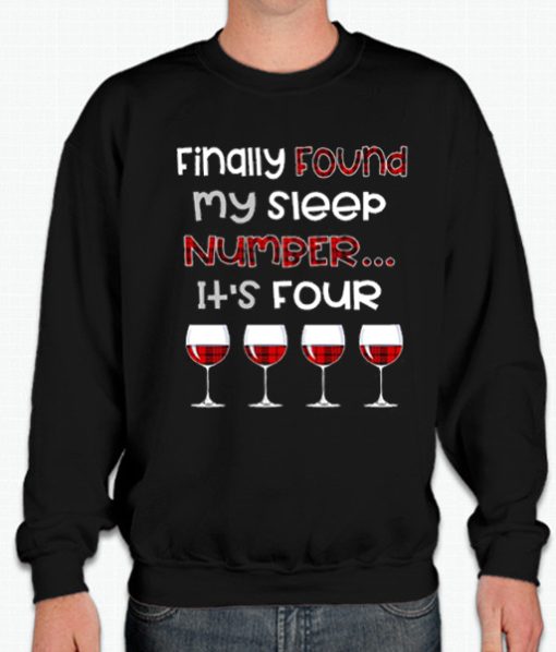 Finally Found My Sleep Number smooth Sweatshirt