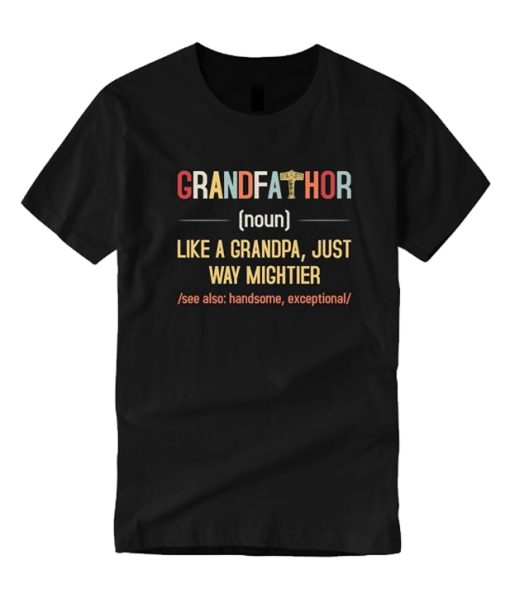 Grandfathor Funny Grandpa smooth T Shirt