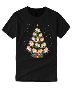 Hamster Christmas Tree smooth T Shirt