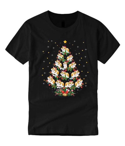 Hamster Christmas Tree smooth T Shirt