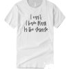 I Can't I Have Plans In The Garage Funny smooth T Shirt