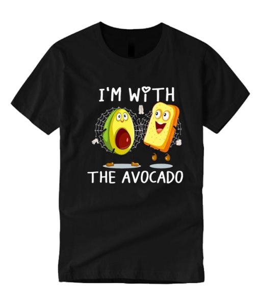 I'm With The Avocado Toast Funny Halloween smooth T Shirt