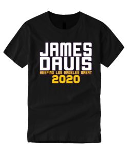 James Davis 2020 Lebron Los Angeles Lakers Champions smooth T Shirt