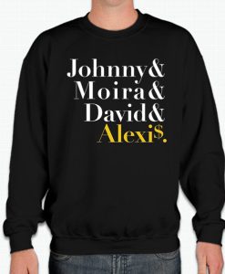 Johnny Moira David Alexis - Schitts Creek smooth Sweatshirt