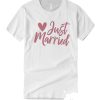 Just Married smooth T Shirt