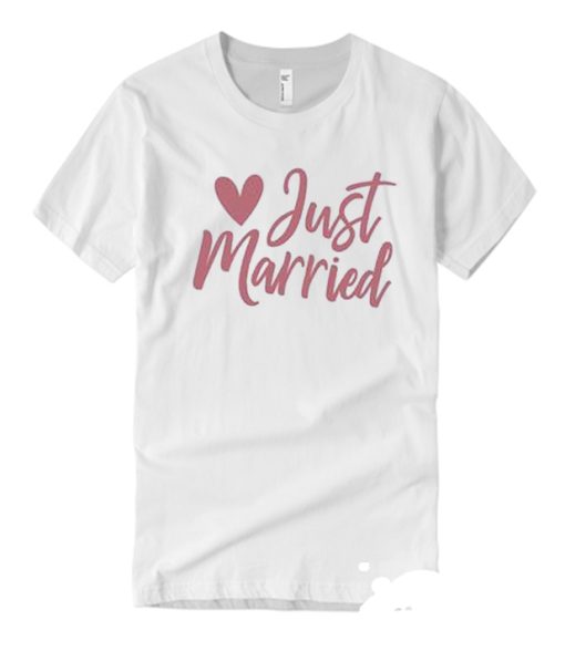 Just Married smooth T Shirt