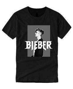 Justin Bieber Box Logo smooth T Shirt