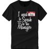 Karen Costume smooth T Shirt