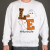 Love Nurse Life Halloween smooth Sweatshirt