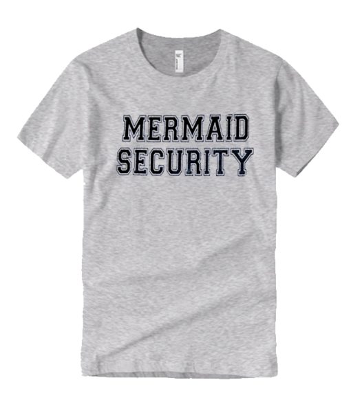 Mermaid Security Grey smooth T Shirt