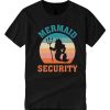 Mermaid Security Vintage Retro smooth T Shirt