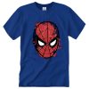 Spiderman Face smooth T Shirt