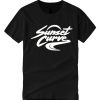 Sunset Curve smooth T Shirt