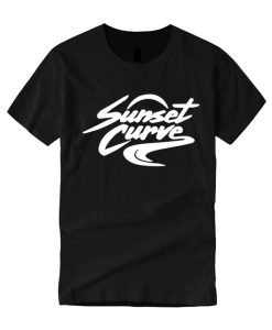 Sunset Curve smooth T Shirt