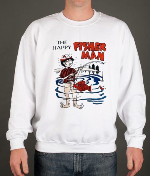 The Happy Fisherman New smooth Sweatshirt