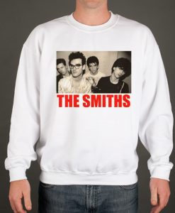 The Smiths Band White smooth Sweatshirt