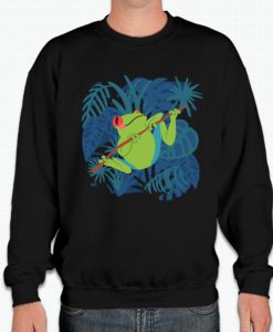 Tom's Bird Feeders Ultimate Frog & Toad Guide Black smooth Sweatshirt