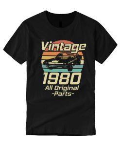 Vintage 1980 40th Birthday smooth T Shirt