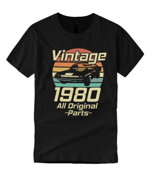 Vintage 1980 40th Birthday smooth T Shirt
