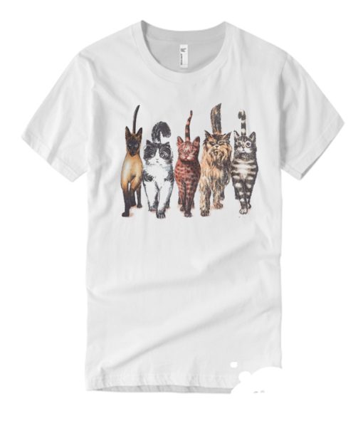 Vintage Heads & Tails Cat smooth T Shirt