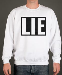 White Lie Halloween smooth Sweatshirt