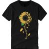 You are My Sunshine Skull & Sunflower smooth T Shirt