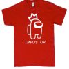 Among Us Impostor smooth graphic T Shirt
