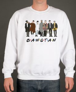 BTS Airport Friends smooth Sweatshirt