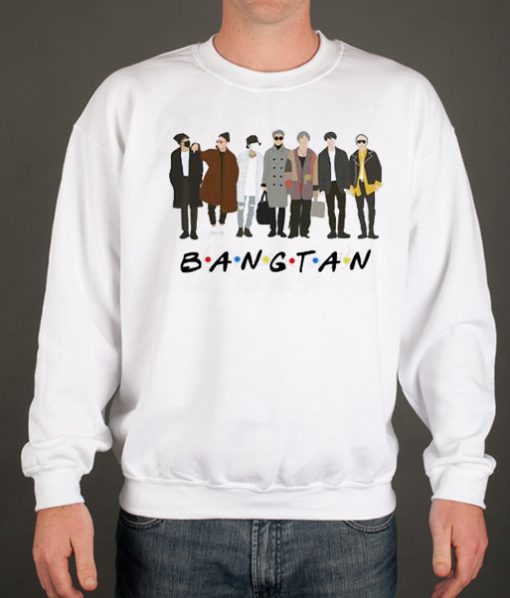 BTS Airport Friends smooth Sweatshirt