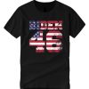 Biden 46 Distressed smooth graphic T Shirt