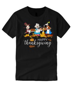 Disney Thanksgiving - Micky Minnie Goofy Party smooth T Shirt