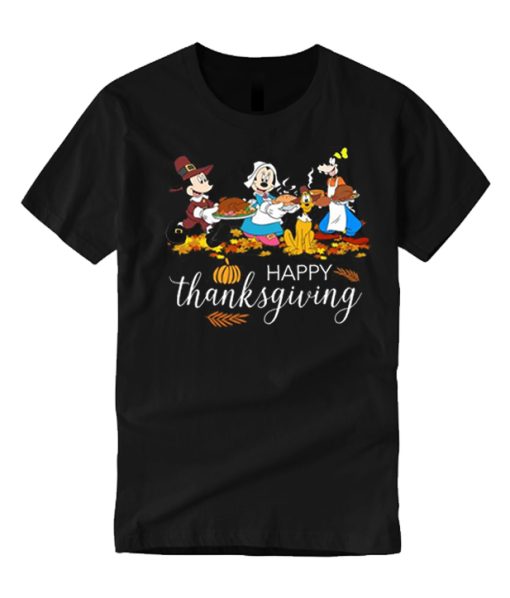 Disney Thanksgiving - Micky Minnie Goofy Party smooth T Shirt