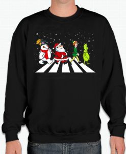 Green Stole Christmas smooth graphic Sweatshirt