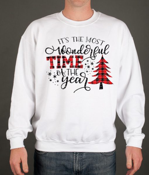 It's the MOST WONDERFUL TIME smooth graphic Sweatshirt