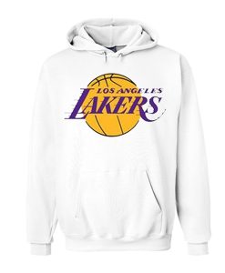 Los Angeles Lakers White smooth Hoodie