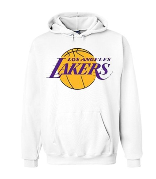 Los Angeles Lakers White smooth Hoodie