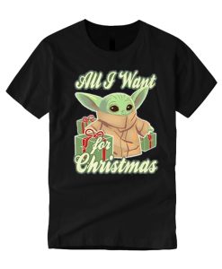 Mandalorian - All I Want For Christmas smooth graphic T Shirt