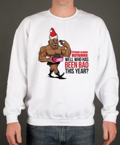 Mike Tyson Christmas smooth graphic Sweatshirt